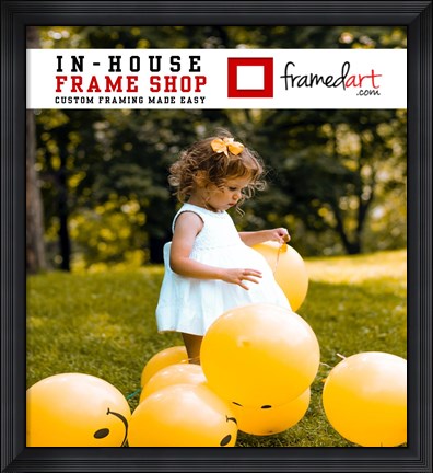 Framed Modern 30x33 Picture Frame Print