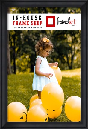 Framed Modern 31x20 Picture Frame Print