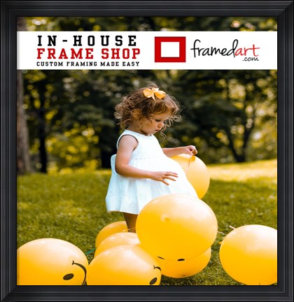 Framed Modern 31x32 Picture Frame Print