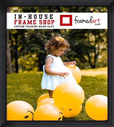 Framed Modern 32x36 Picture Frame Print