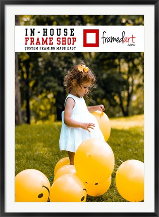 Framed Modern 32x46 Picture Frame Print