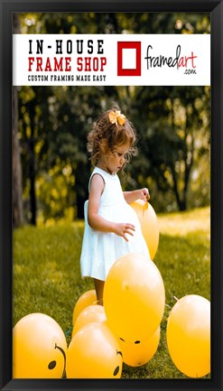 Framed Modern 33x18 Picture Frame Print