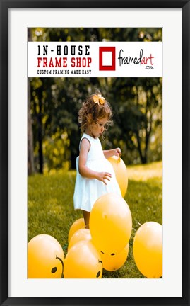 Framed Modern 33x18 Picture Frame Print
