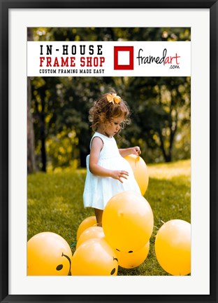 Framed Modern 33x22 Picture Frame Print