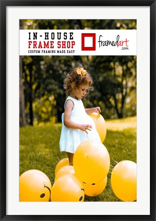 Framed Modern 34x22 Picture Frame Print