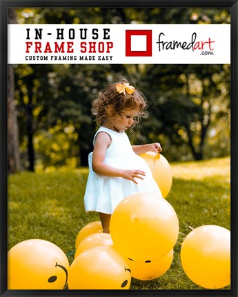 Framed Modern 34x43 Picture Frame Print
