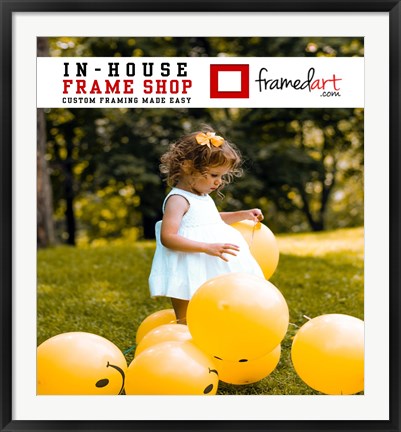 Framed Modern 35x32 Picture Frame Print