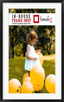 Framed Modern 36x20 Picture Frame Print