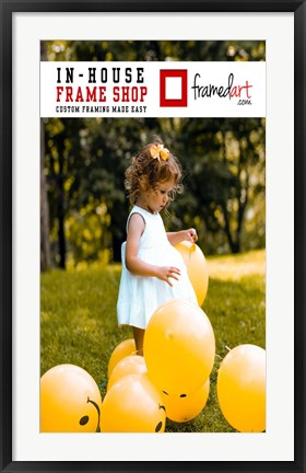 Framed Modern 36x21 Picture Frame Print