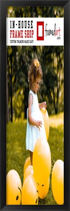 Framed Modern 37x11 Picture Frame Print
