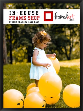 Framed Modern 37x27 Picture Frame Print