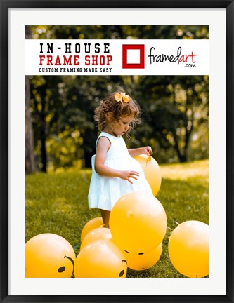 Framed Modern 37x27 Picture Frame Print