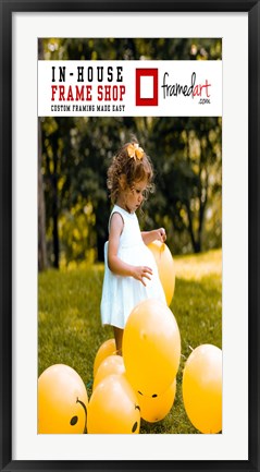 Framed Modern 38x18 Picture Frame Print