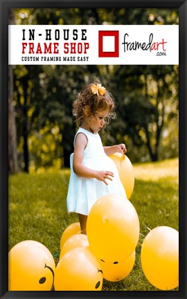 Framed Modern 38x23 Picture Frame Print