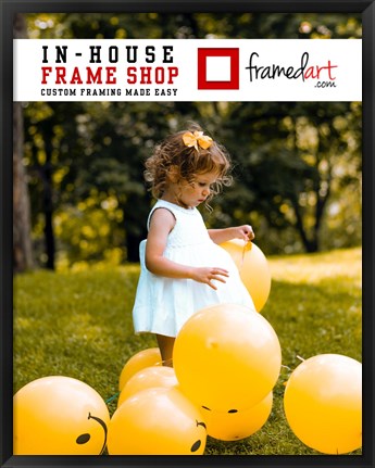 Framed Modern 38x30 Picture Frame Print