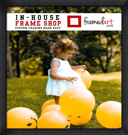 Framed Modern 38x36 Picture Frame Print