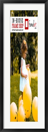 Framed Modern 39x10 Picture Frame Print