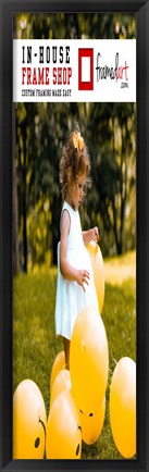 Framed Modern 39x11 Picture Frame Print