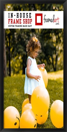 Framed Modern 39x19 Picture Frame Print