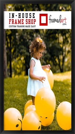 Framed Modern 39x21 Picture Frame Print