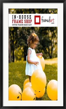 Framed Modern 39x21 Picture Frame Print