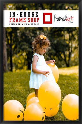 Framed Modern 39x25 Picture Frame Print