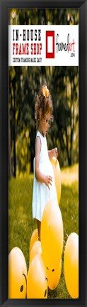 Framed Modern 40x10 Picture Frame Print