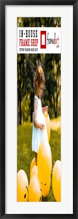 Framed Modern 40x10 Picture Frame Print