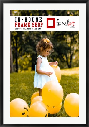 Framed Modern 40x26 Picture Frame Print