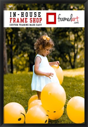 Framed Modern 40x27 Picture Frame Print