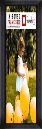 Framed Modern 41x11 Picture Frame Print