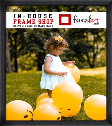 Framed Modern 41x36 Picture Frame Print