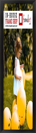 Framed Modern 42x10 Picture Frame Print