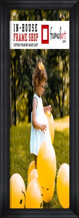 Framed Modern 42x13 Picture Frame Print