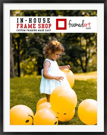 Framed Modern 42x32 Picture Frame Print