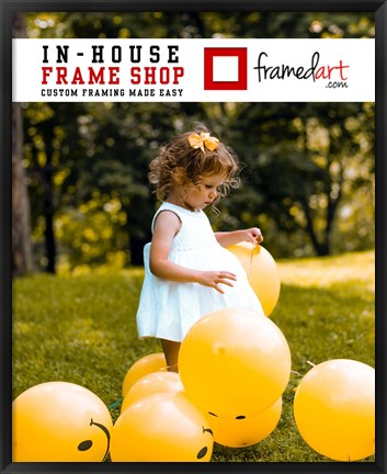 Framed Modern 42x34 Picture Frame Print