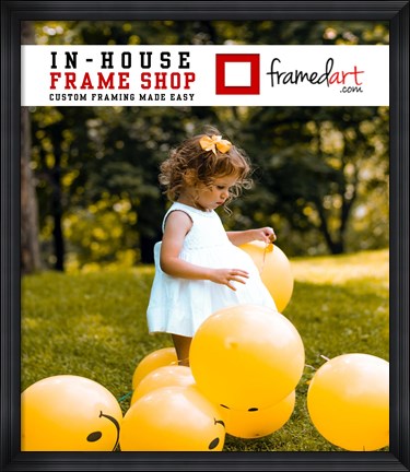 Framed Modern 42x36 Picture Frame Print