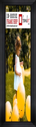 Framed Modern 43x10 Picture Frame Print