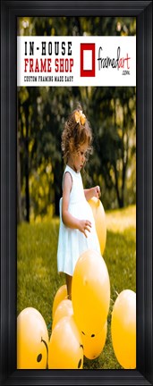 Framed Modern 43x15 Picture Frame Print