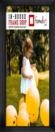 Framed Modern 43x16 Picture Frame Print