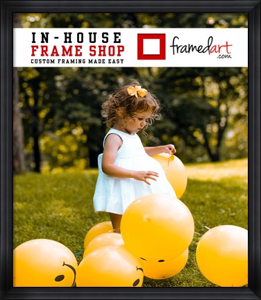 Framed Modern 43x37 Picture Frame Print
