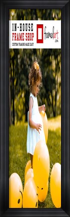 Framed Modern 44x12 Picture Frame Print