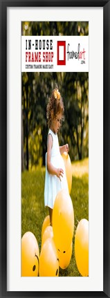 Framed Modern 44x12 Picture Frame Print