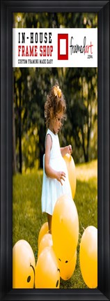 Framed Modern 44x14 Picture Frame Print