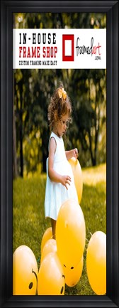 Framed Modern 44x15 Picture Frame Print
