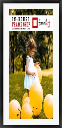 Framed Modern 44x18 Picture Frame Print