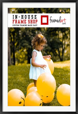 Framed Modern 45x29 Picture Frame Print