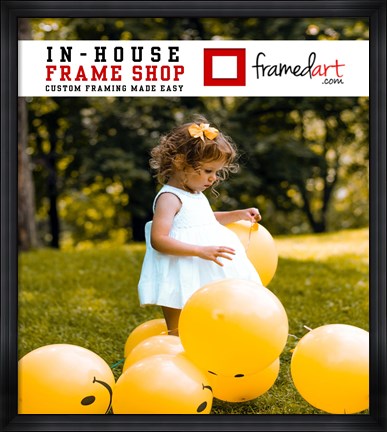 Framed Modern 45x40 Picture Frame Print