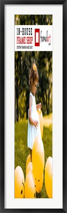 Framed Modern 46x10 Picture Frame Print