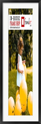 Framed Modern 46x11 Picture Frame Print